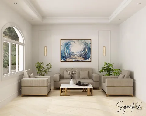 Cozy conversations start here — Living & Dining