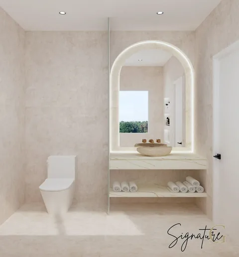 Where every day is spa day 😌 — Bathrooms